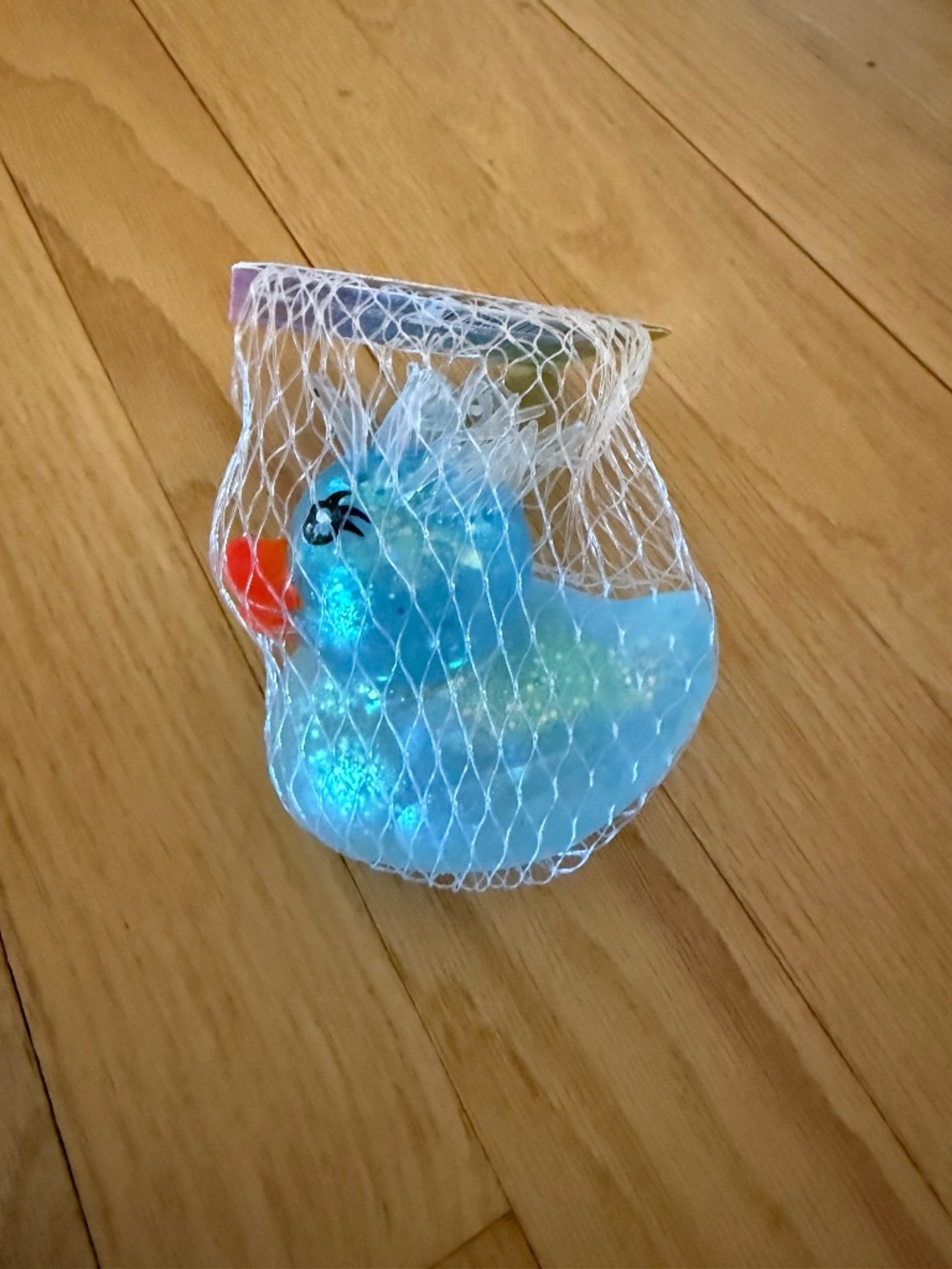 ORB Blue Sparklee Duck Squish - Squishy Toy